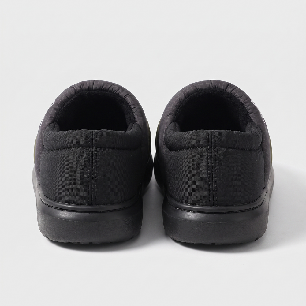 House Shoes for Camping - Fleece-Lined Closed-Back Slippers