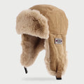 Faux Fur Russian Hat - Ushanka Trapper Hat with Ear Flaps