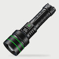 Flashlight with Power Bank - Rechargeable Zoom Light - Battery Display