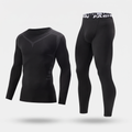 Men's Long Johns - Base Layer Set with Long Sleeve Top and Leggings