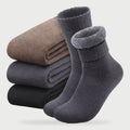 Thermal Socks - Thick Plush Lined Warm Winter Socks for Men and Women