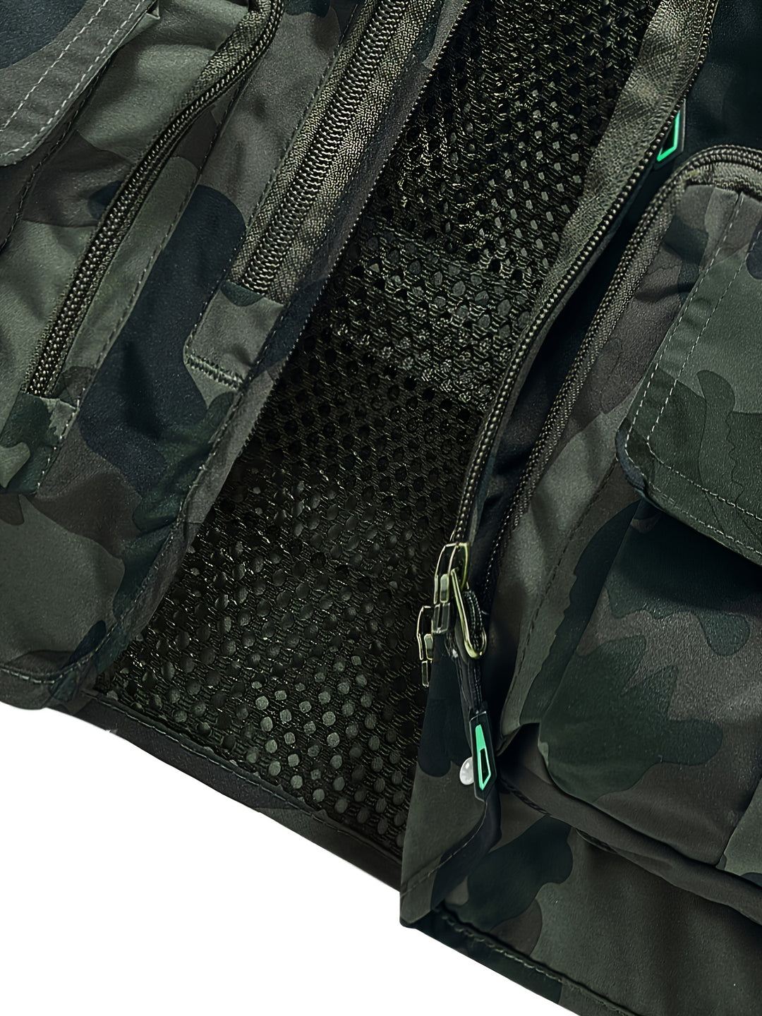 Men’s Multi-Pocket Outdoor Vest – Lightweight & Breathable for Fishing and Field Use