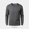 Men's Thermal Shirt - Fleece Lined Long Sleeve Crew Neck Undershirt