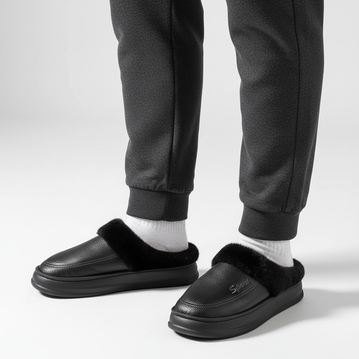 SUPERSEDED - Men's slipper clogs in Black