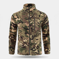 Men's Camo Fleece Jacket – Quiet Brushed Fleece Mid-Layer