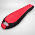 Mummy Sleeping Bag - Lined Camping Bag 23°F to 41°F - Two-Way Zip