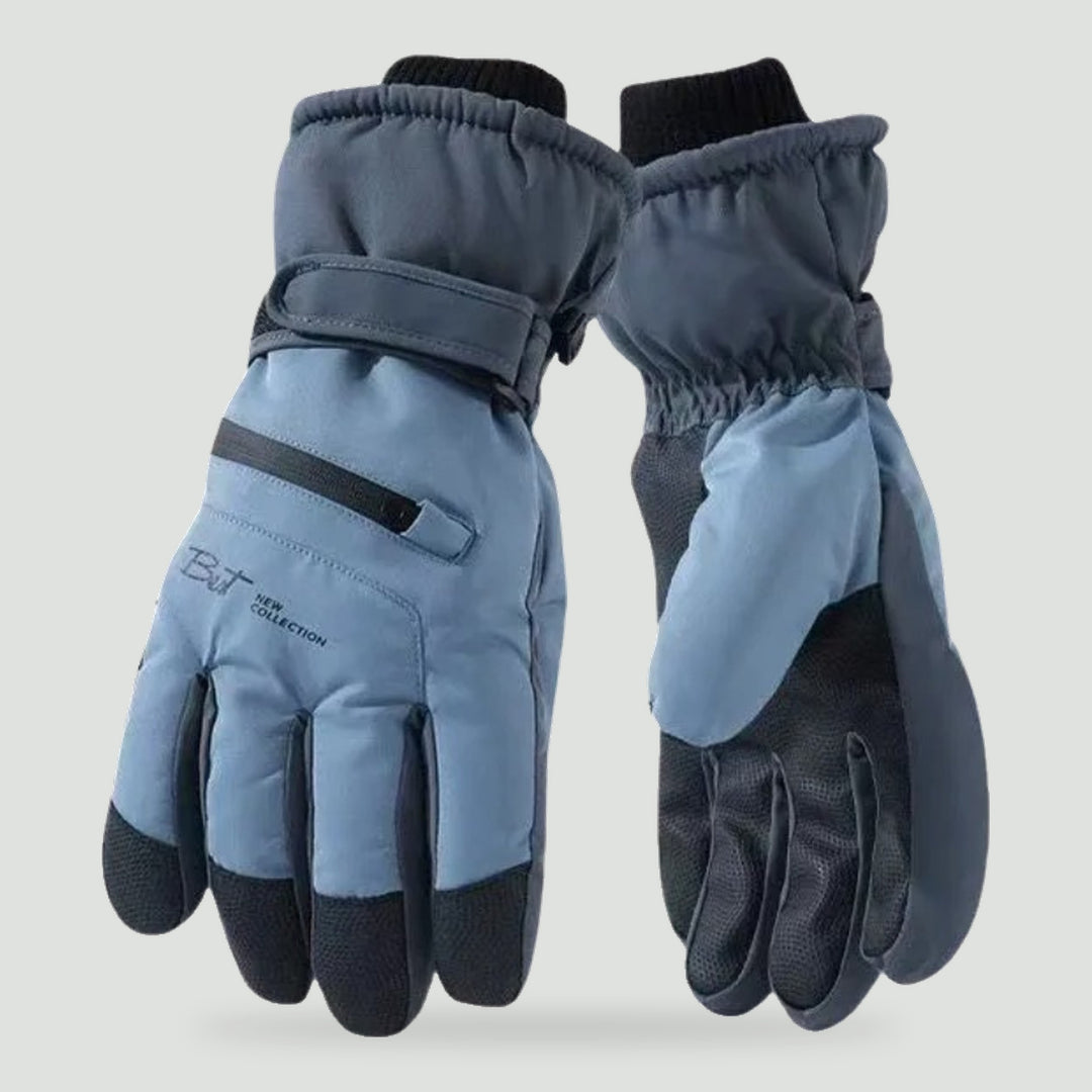 Ski gloves in Dark Blue