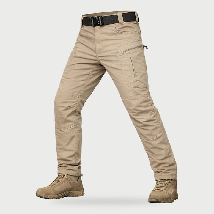 Men's stretch tactical pants in Khaki