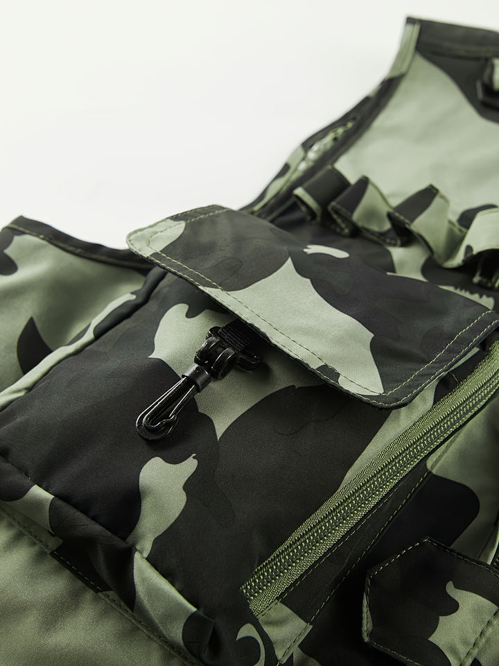 Men’s Multi-Pocket Outdoor Vest – Lightweight & Breathable for Fishing and Field Use
