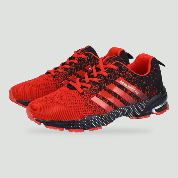 Running shoes in Red