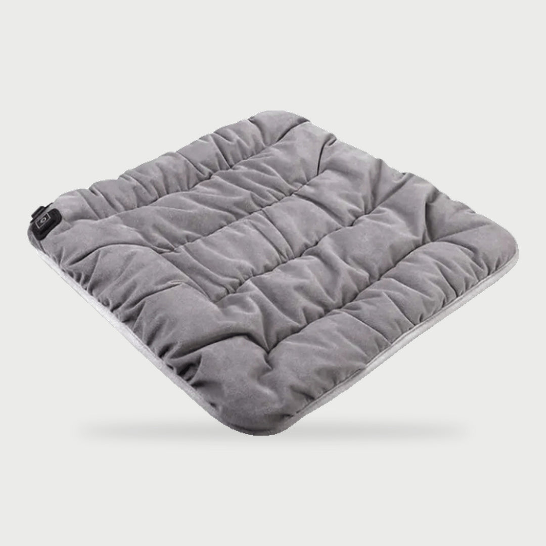 Heated seat cushion in Gray