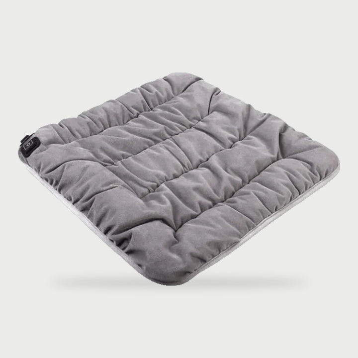 Heated seat cushion in Gray