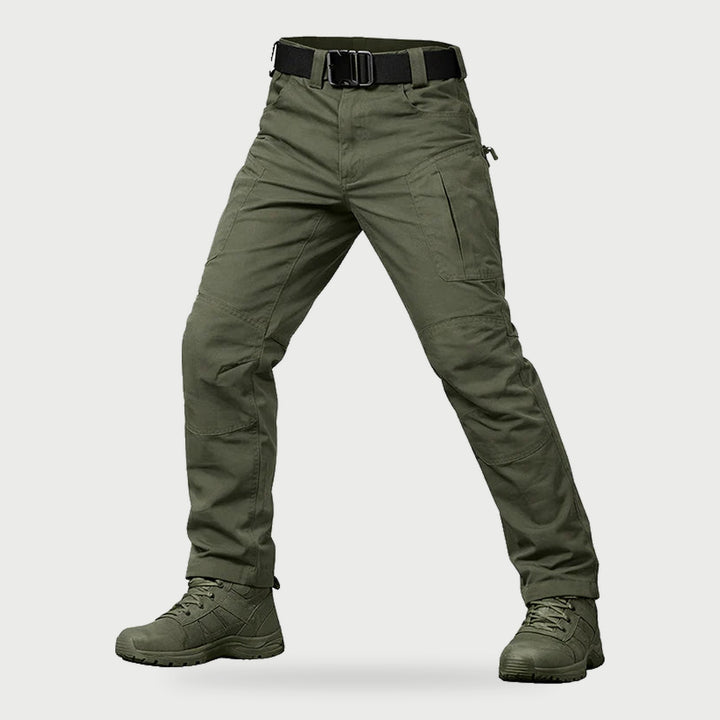 Men's stretch tactical pants in Army Green