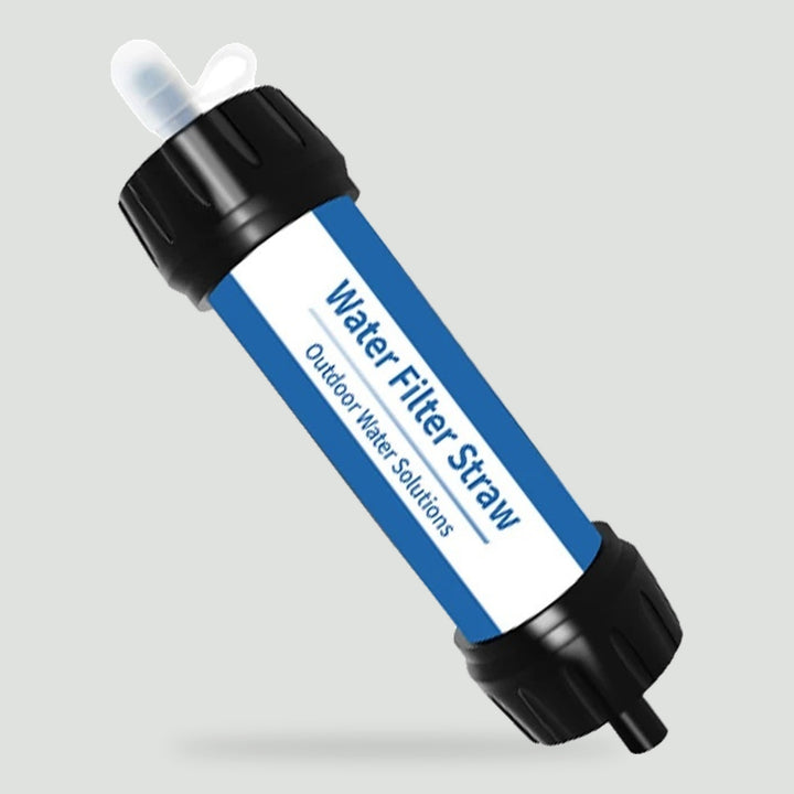 Water filter straw in blue