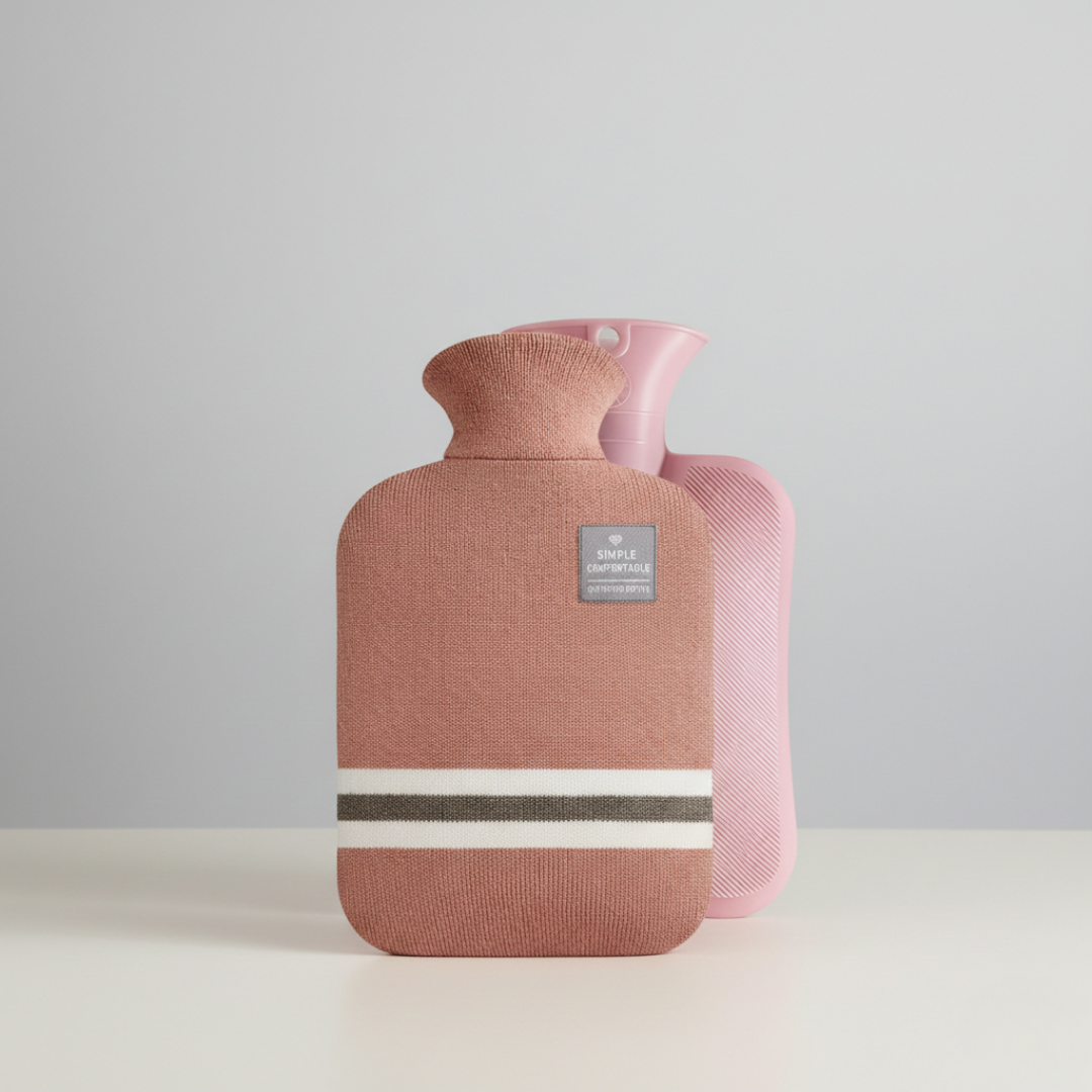 Hot water bottle in Dark Pink