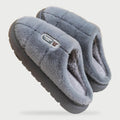 Fluffy Slippers for Men and Women - Plush Lined Platform Mule Slippers