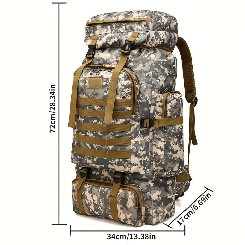 Outdoor hiking backpack – foldable drawstring backpack for camping and travel