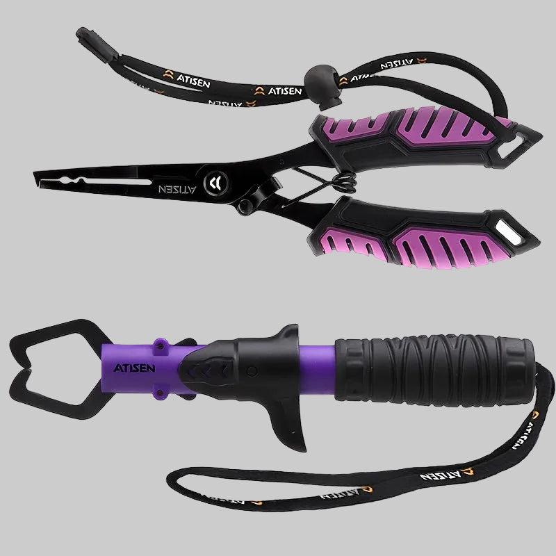 Stainless Steel Fishing Pliers Set – Durable Hand Tools for Fishing Use (2-Piece)