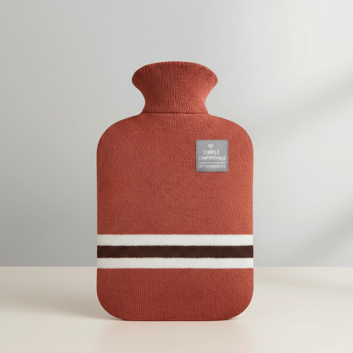 Hot water bottle in Orange