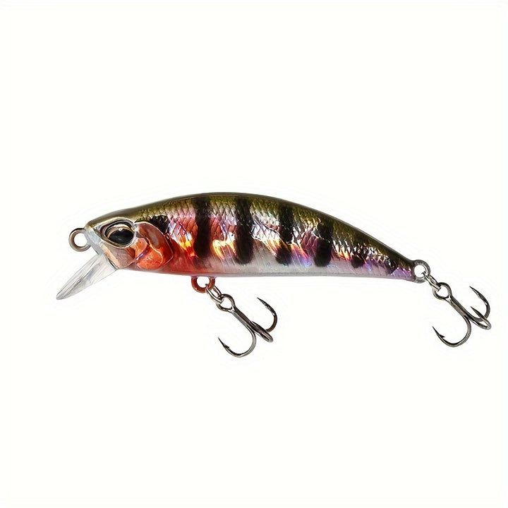 Minnow Fishing Lure – Sinking Hard Bait with 3D Eyes for Freshwater Fishing