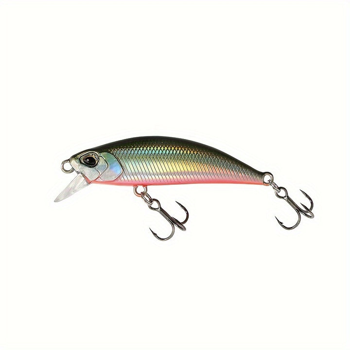 Minnow Fishing Lure – Sinking Hard Bait with 3D Eyes for Freshwater Fishing