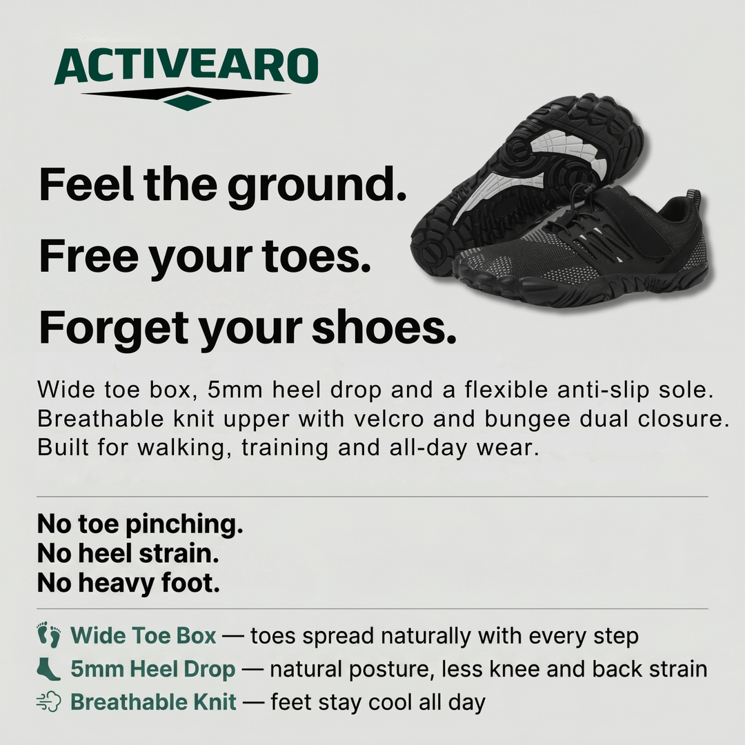 Barefoot Shoes with Wide Toe Box
