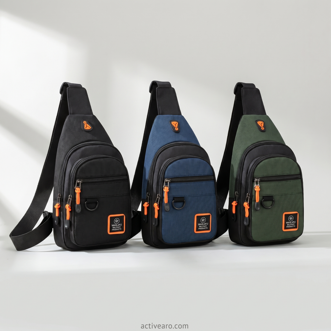 Lightweight Outdoor Crossbody Bag – Water Resistant Utility Carry