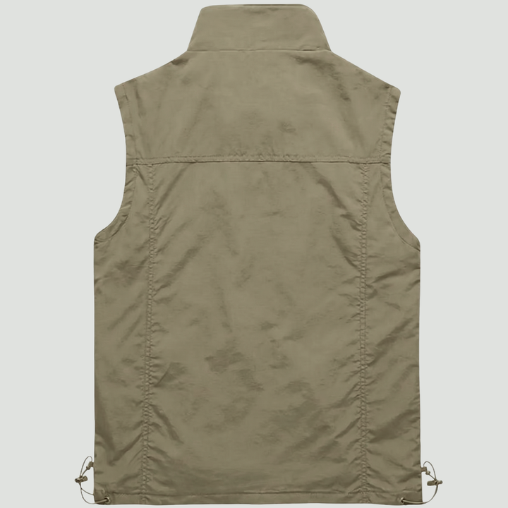 Lightweight Breathable Hiking Vest – Multi-Pocket Outdoor Layer