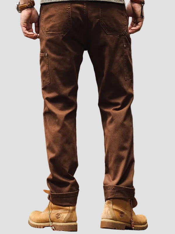 Men’s Utility Cargo Trousers – Straight Leg - Outdoor Ready