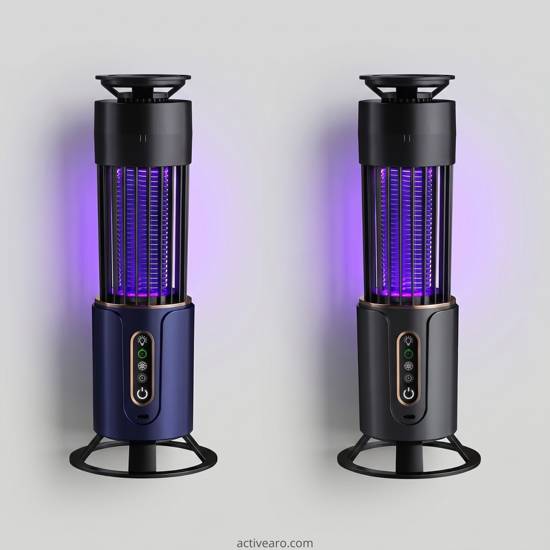 UV Bug Zapper Mosquito Lamp – Rechargeable and Quiet for Indoor and Outdoor Use