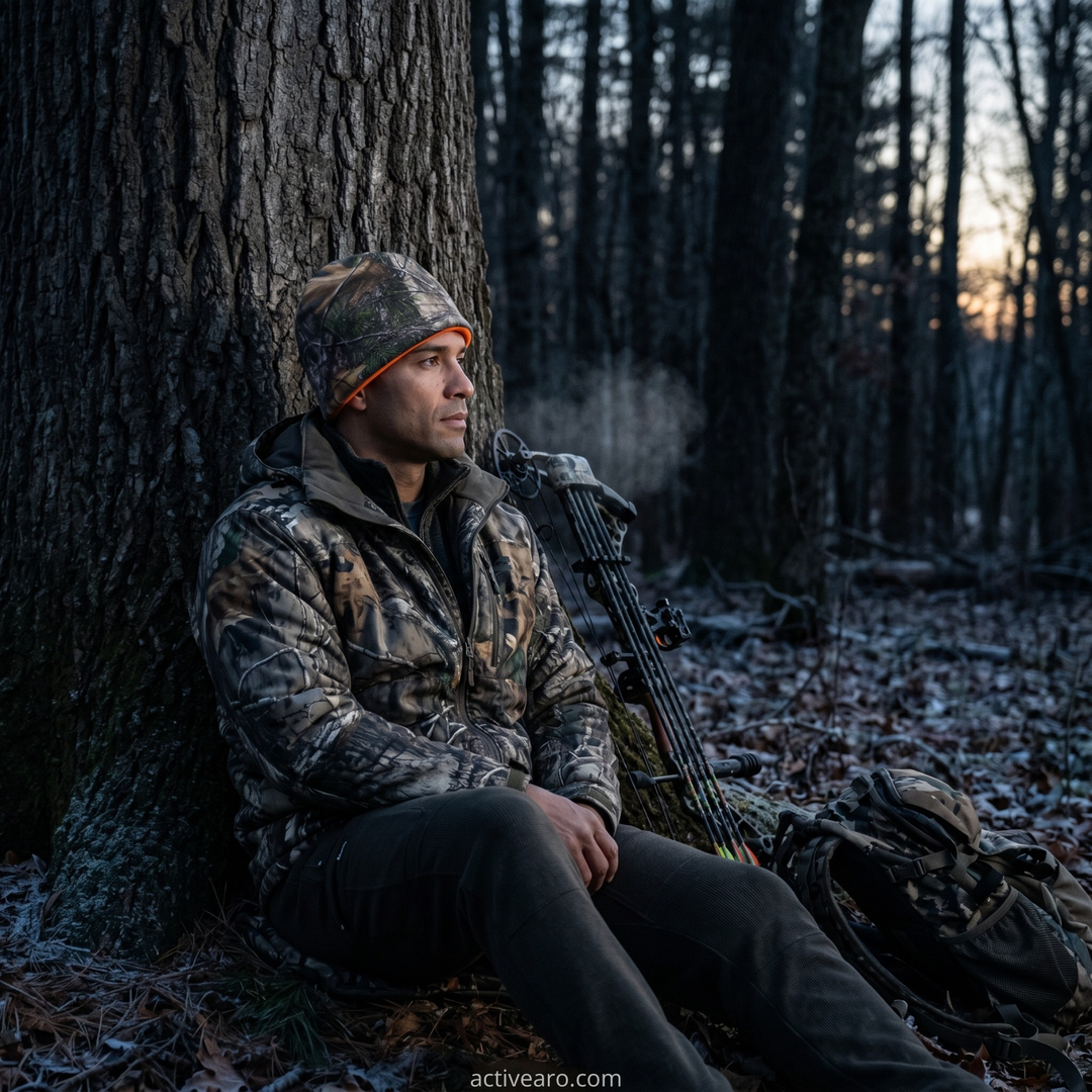 Men's Reversible Outdoor Beanie – Fleece Winter Hat