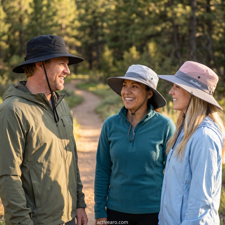 UPF 50+ Packable Sun Hat – Lightweight UV-Protective Hat for Hiking and Outdoor Use