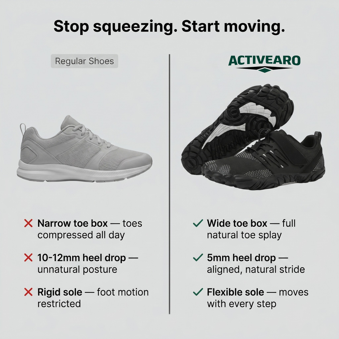 Barefoot Shoes with Wide Toe Box