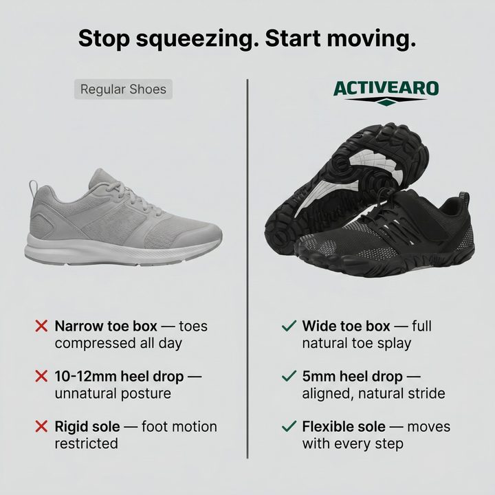 Barefoot Shoes with Wide Toe Box