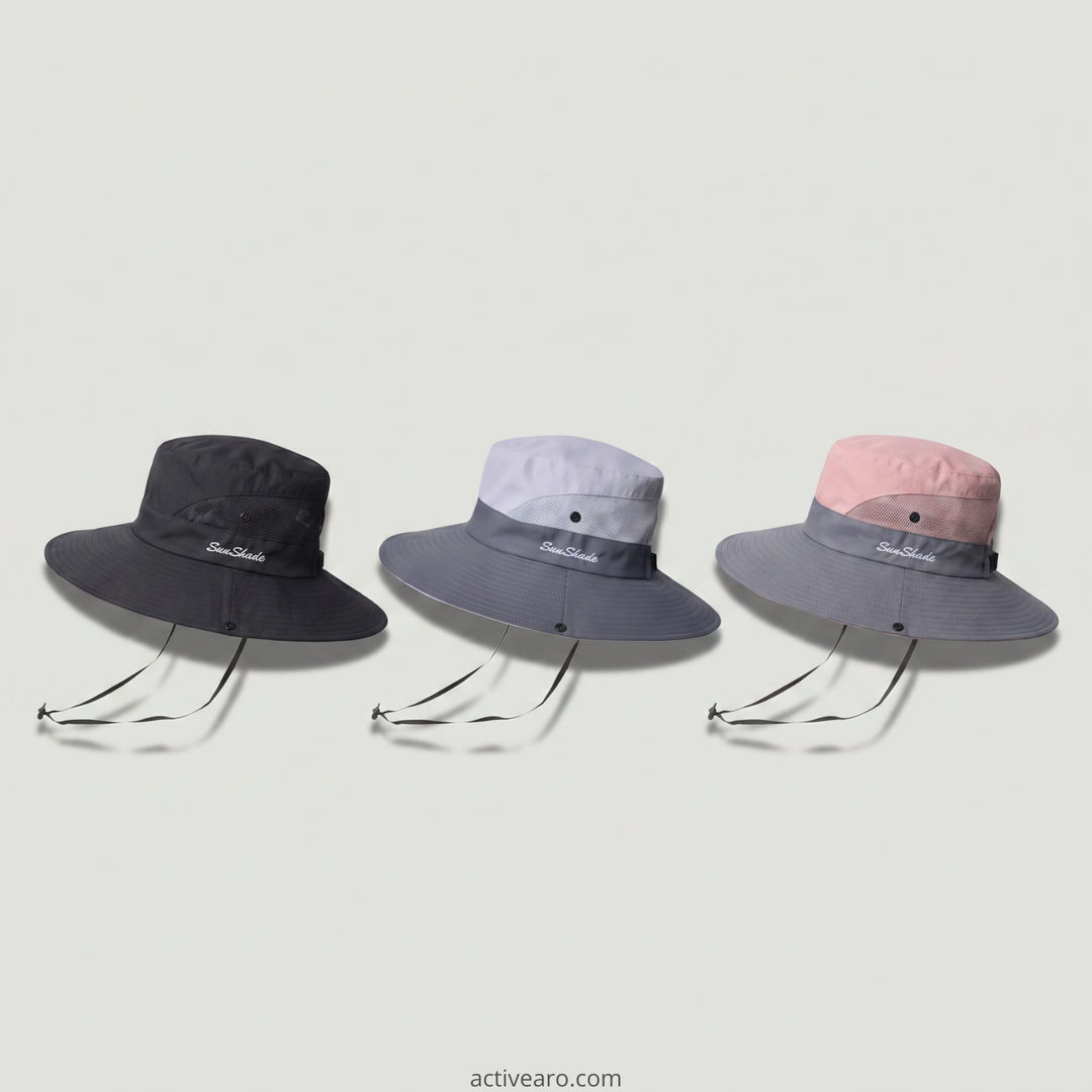 UPF 50+ Packable Sun Hat – Lightweight UV-Protective Hat for Hiking and Outdoor Use