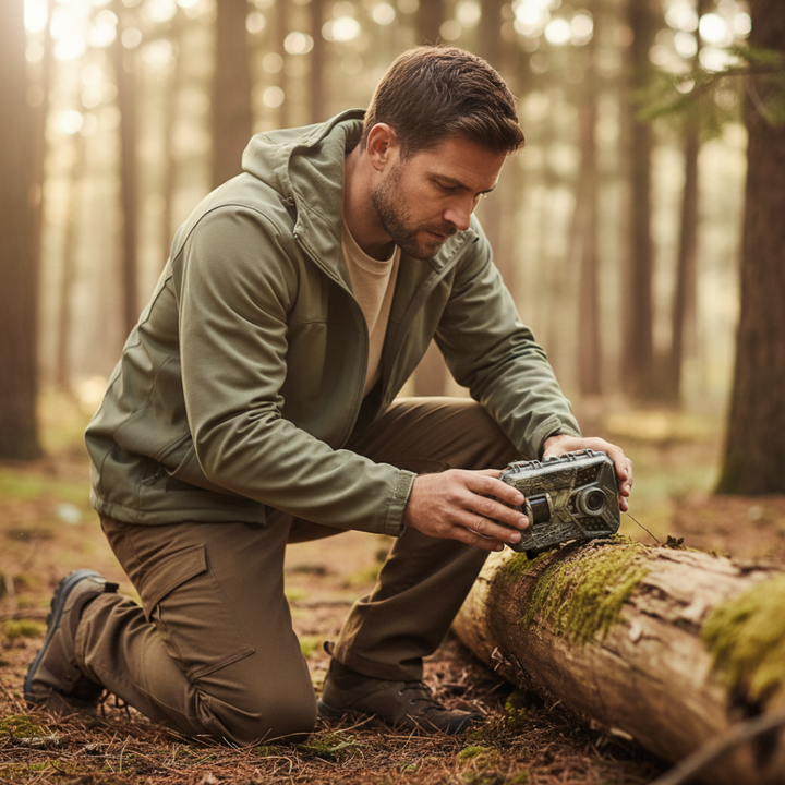 Compact Trail Camera – 720p HD Motion-Activated Wildlife Monitoring