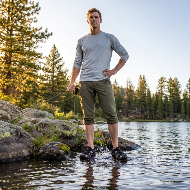 Water Resistant Outdoor Hiking Sandals – Lightweight Grip Support