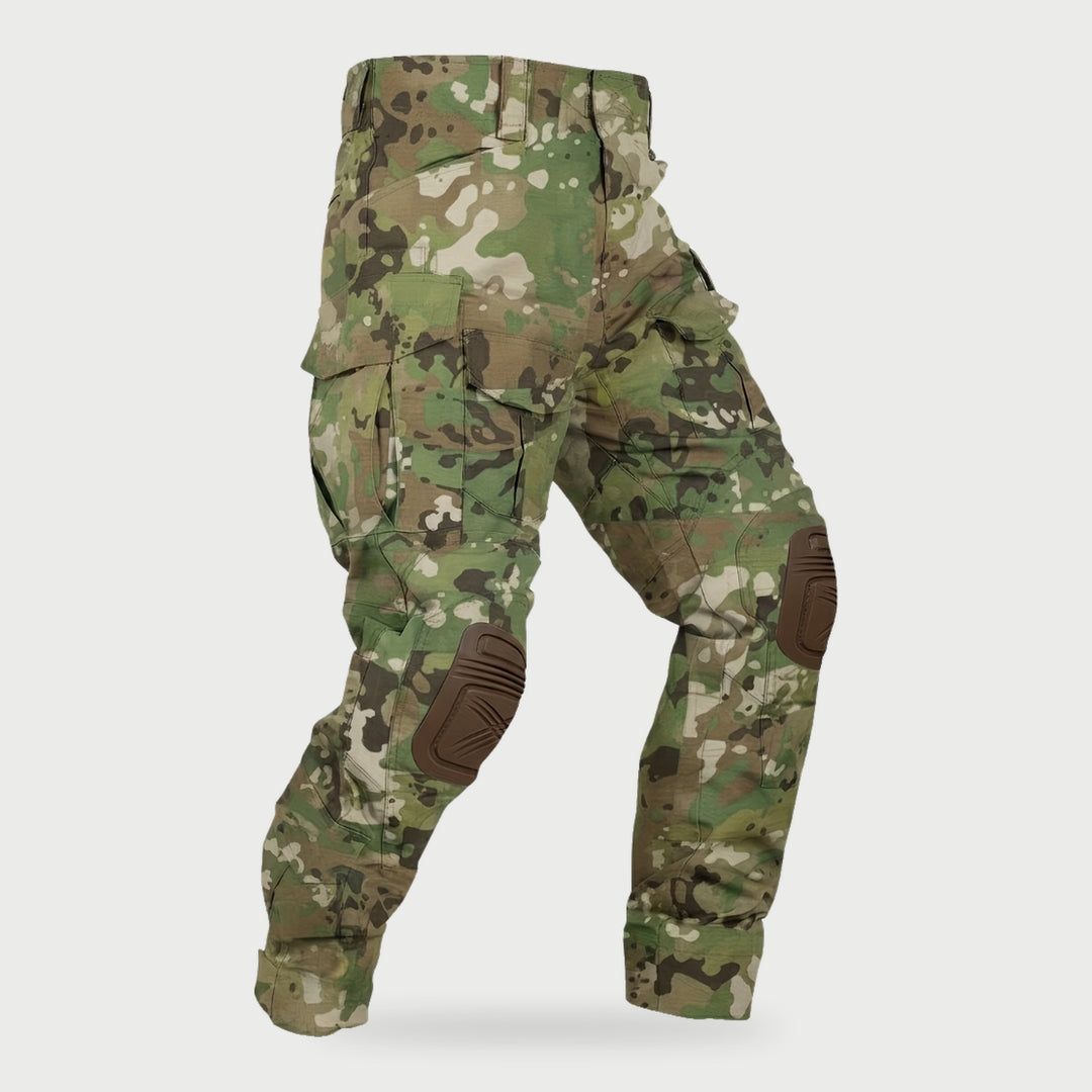 Men's work pants with knee pads in Camo
