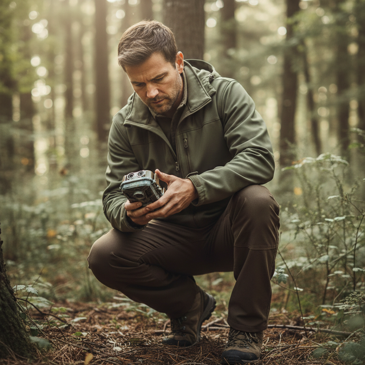 Compact Trail Camera – 720p HD Motion-Activated Wildlife Monitoring