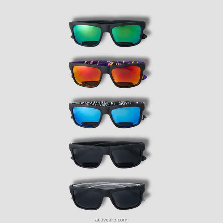 Men's Square Sport Sunglasses – TAC Polarized Full-Rim Lens