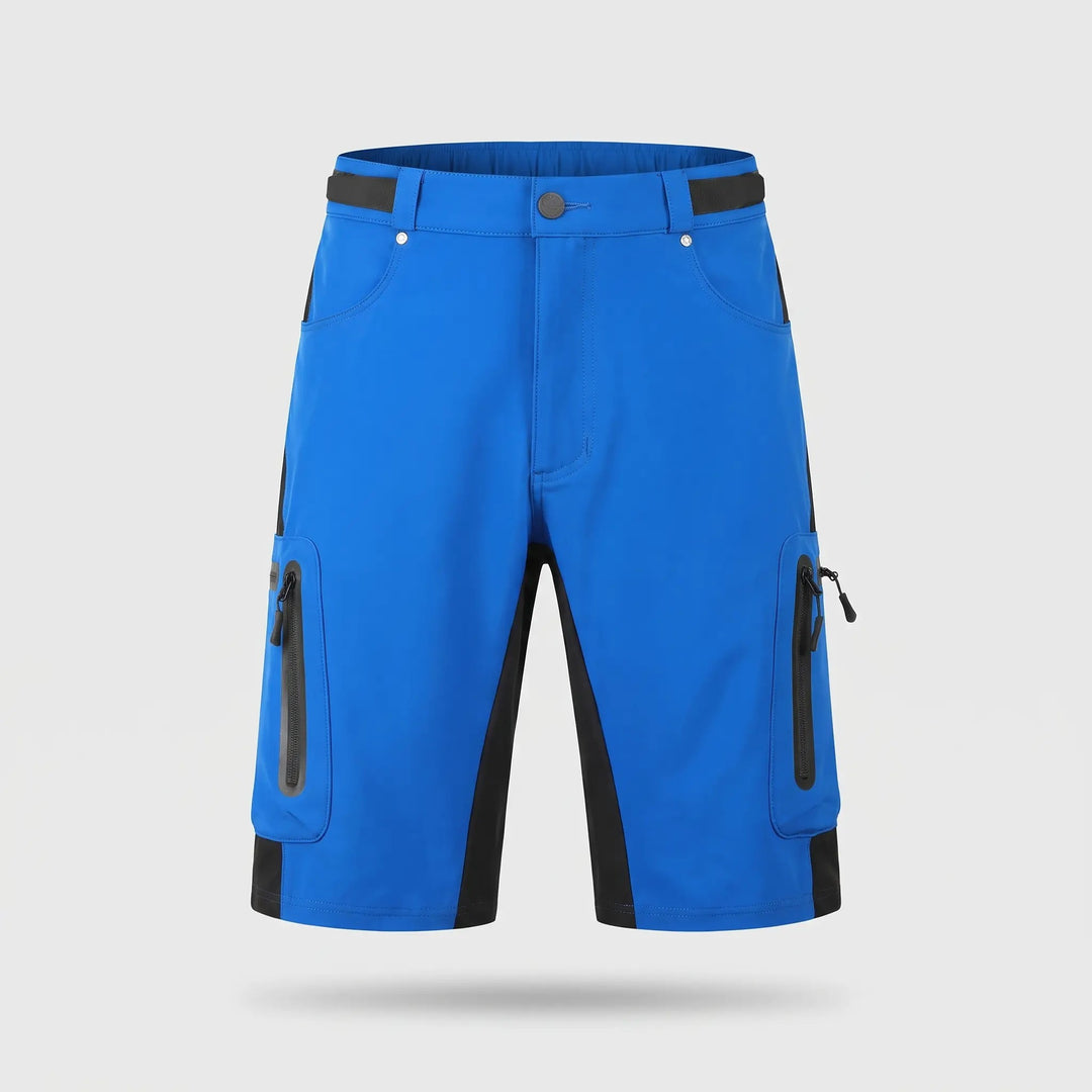Men's MTB shorts in Royal Blue, front view