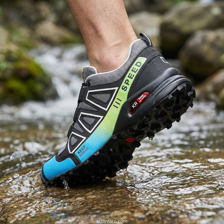 Mens Hiking Shoes Non Slip All Terrain - Outdoor Walking Shoes