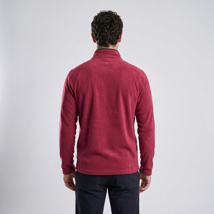 Men’s Quarter-Zip Fleece Pullover – Lightweight Outdoor Fleece Jumper for Hiking & Camping
