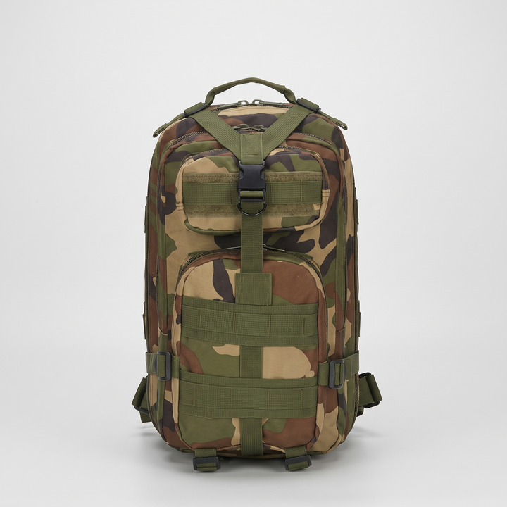 Small tactical backpack in Woodland Camo