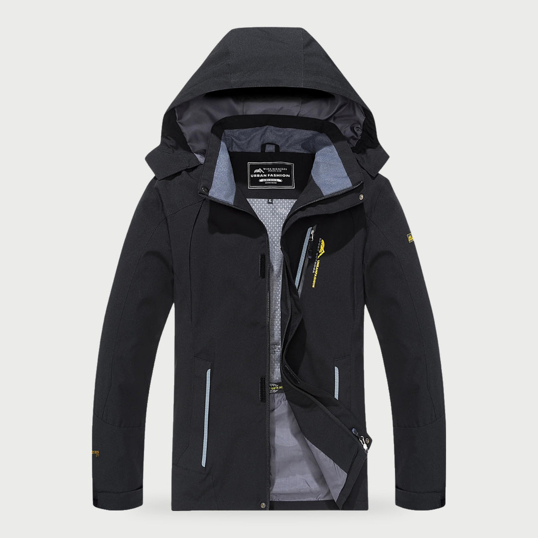 Men's shell jacket in Black