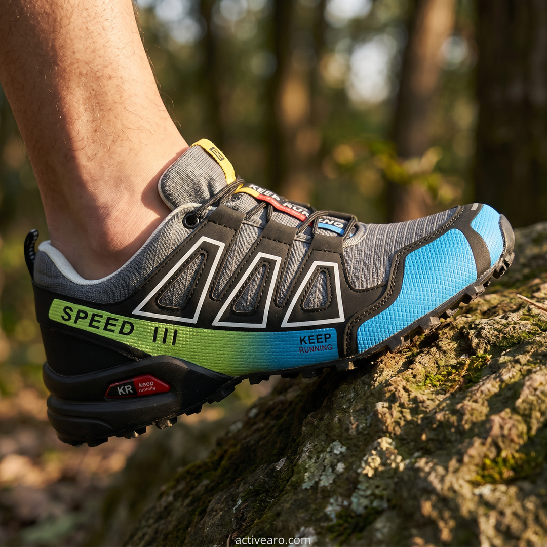 Mens Hiking Shoes Non Slip All Terrain - Outdoor Walking Shoes