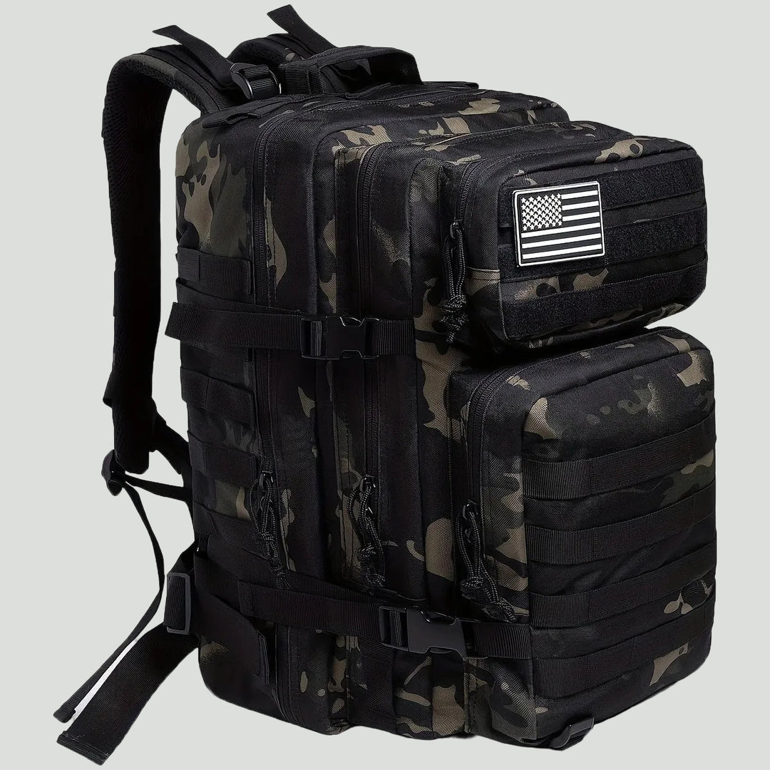 45L Outdoor Backpack – Spacious MOLLE-Style Pack for Hiking and Camping