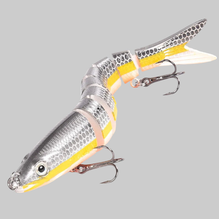 Multi-Jointed Fishing Lures for Freshwater & Saltwater – Slow Sinking Swimbait