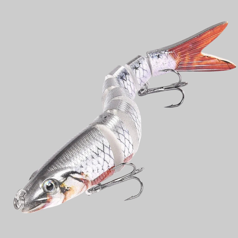 Multi-Jointed Fishing Lures for Freshwater & Saltwater – Slow Sinking Swimbait