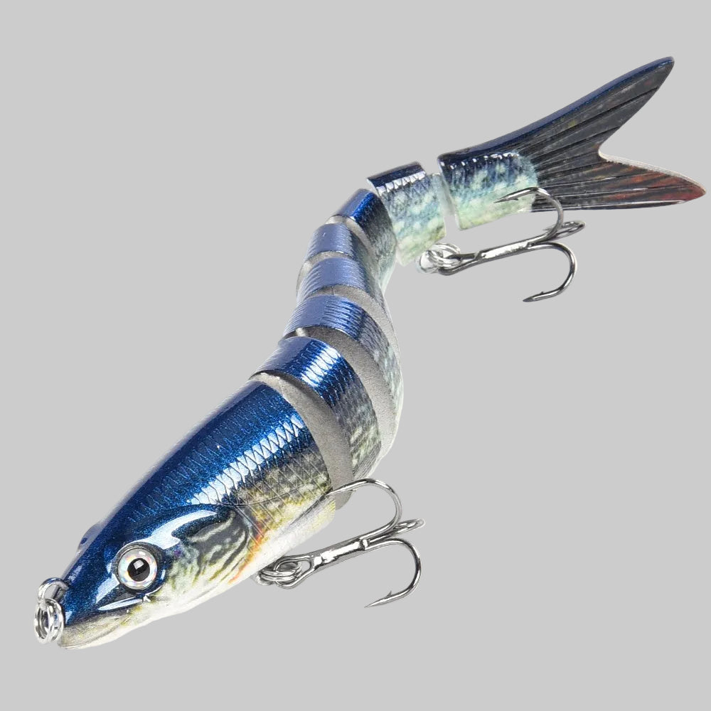 Multi-Jointed Fishing Lures for Freshwater & Saltwater – Slow Sinking Swimbait